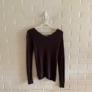 Lace-up Back Sweater